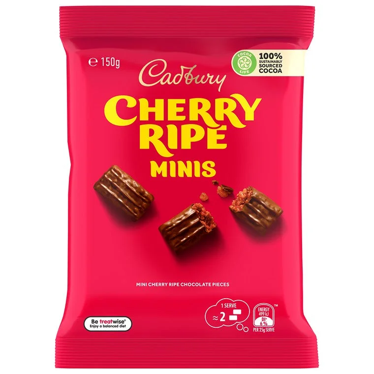 - Parrot climbing and standing wooden frameCadbury Cherry Ripe Minis, 150g