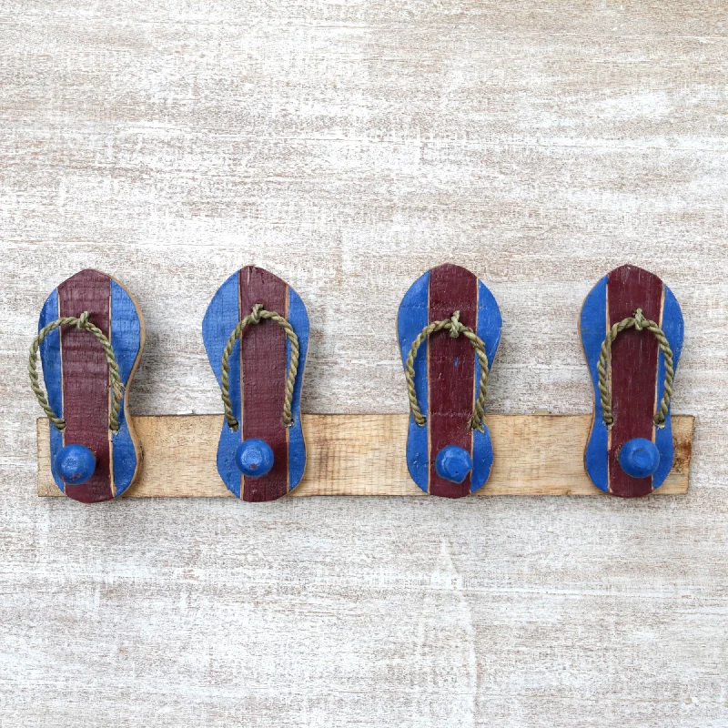  -Anti-scratch scratching board AND cat bed in oneFlip Flops in Maroon and Blue Hand Carved Wood Coat Rack Agel Grass from Indonesia