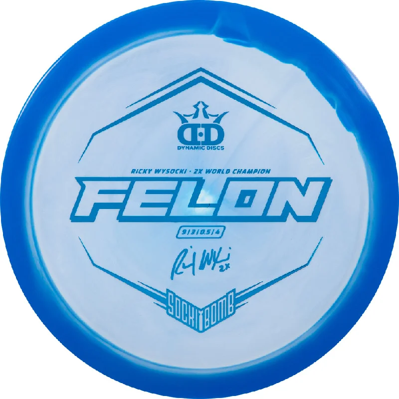 - Air box TSA certified check-inFuzion Orbit Felon Wysocki Sockibomb Fairway Driver Disc