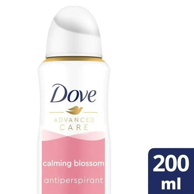 - Postoperative pet anti-licking Elizabethan collarDove Advanced Care Calming Blossom Anti-Perspirant Aerosol Deodorant 200ml