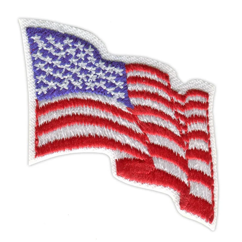 - Pregnant cat delivery room warming boxWavy American Flag Patch