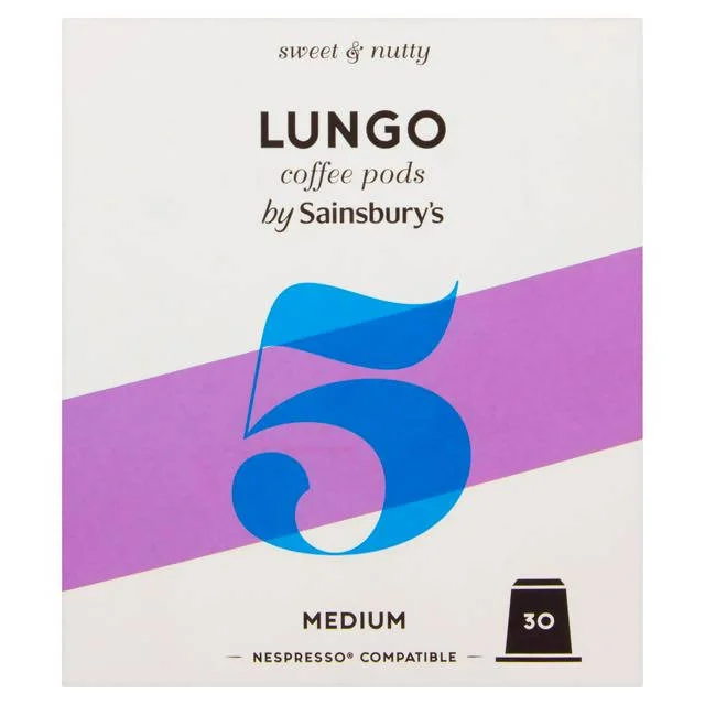 - Foldable and portable cat bagSainsbury's Lungo Coffee Pods x30 156g