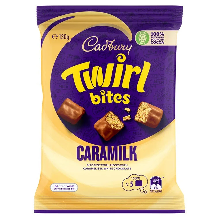 - Cat hair ball removal and hair removal creamCadbury Caramilk Twirl Bites, 130g