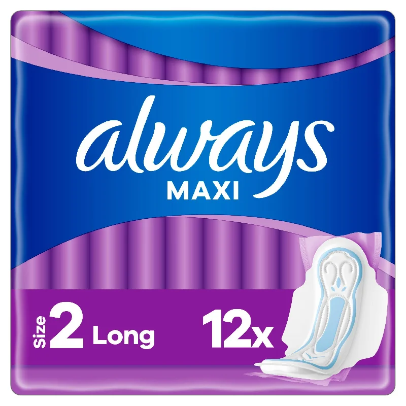  -Anti-scratch sofa protective coverAlways Maxi Long (Size 2) Sanitary Towels Wings x12