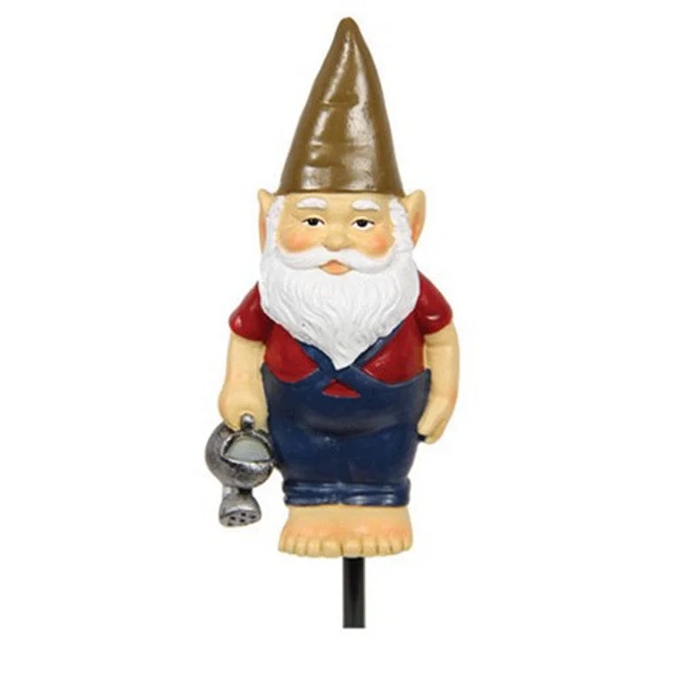 Pet ProductsGarden Stake Gnome, 12cm, 8 Asstd