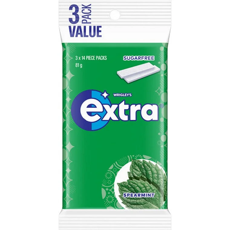  -Non-contact cat thermometerExtra Spearmint Sugar Free Chewing Gum, 3pk