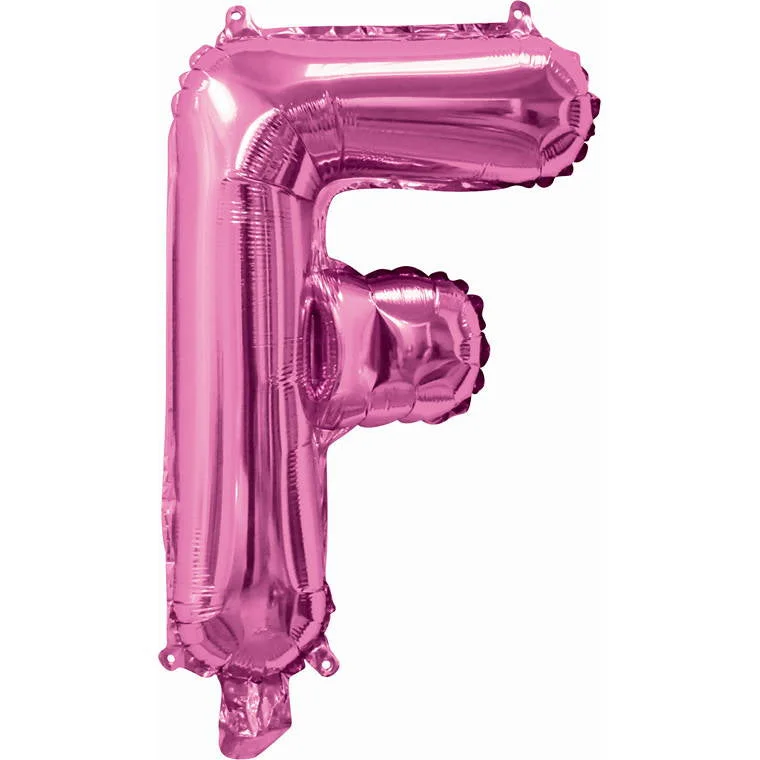  -Splash-proof food bowl AND Anti-choking slow food bowlPink Foil Balloon, 35cm, Letter F