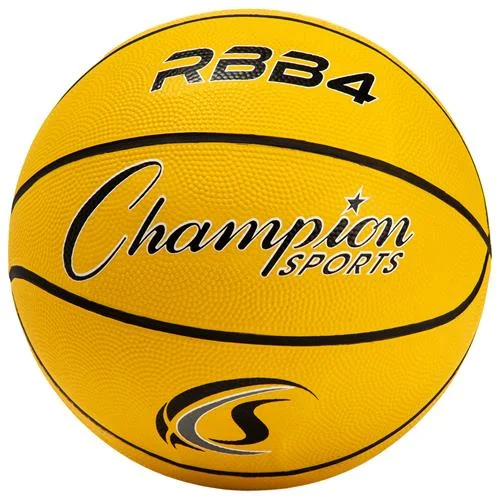 - Degradable pet feces bagIntermediate Size 6 Rubber Basketball, Yellow