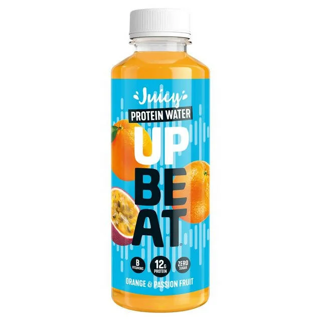 ---Upbeat Juicy Orange & Passion Fruit Protein Water 500ml