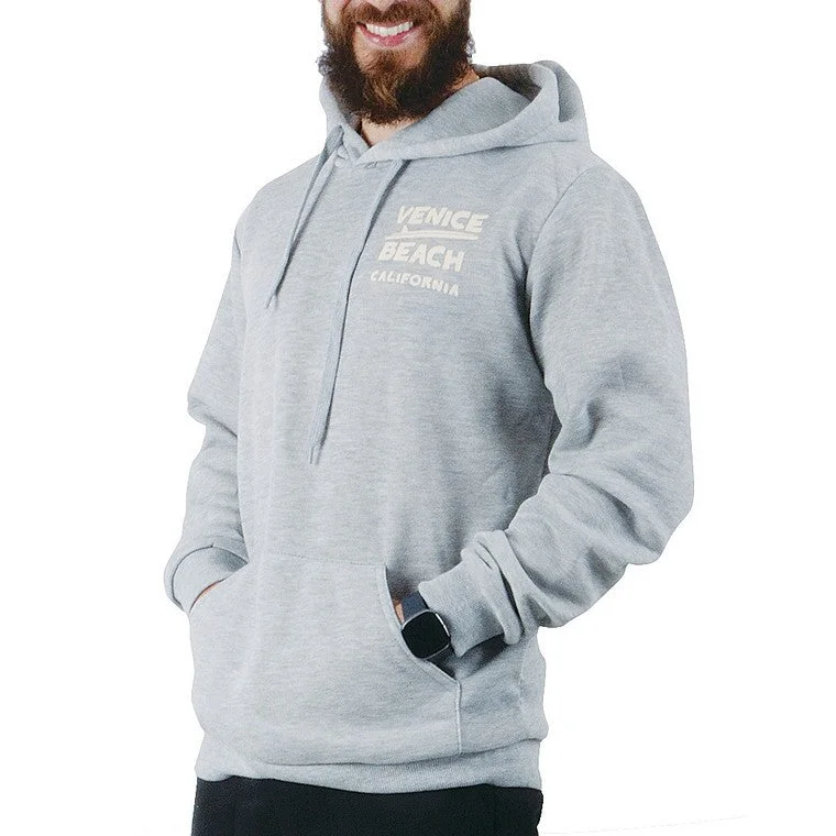 ---Fleece Hoodie Shack Light Grey Marle, M