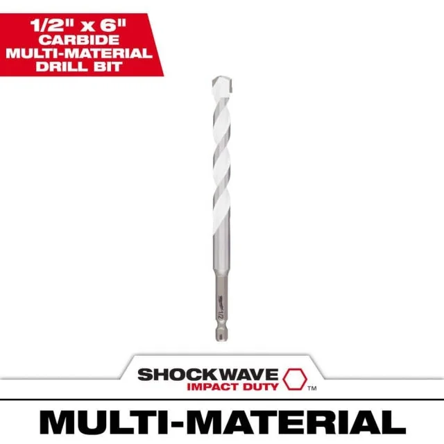 - ​​Christmas pet Christmas clothing1/2 In. Shockwave Carbide Multi-material Drill Bit