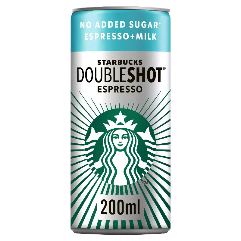 - Air box TSA certified check-inStarbucks DoubleShot Espresso No Added Sugar Iced Coffee Drink 200ml