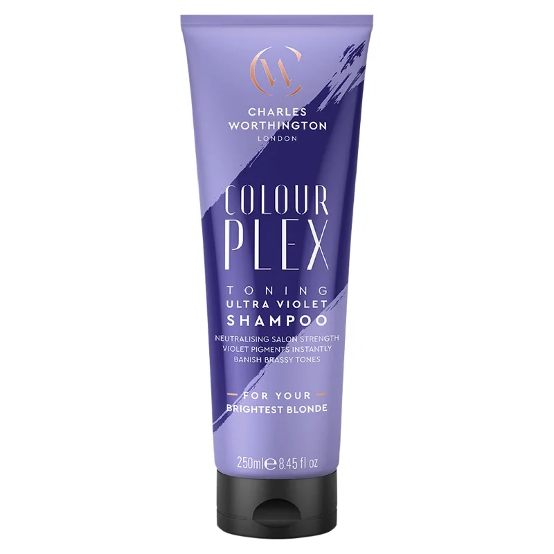 Pet ProductsCharles Worthington Colour Plex Toning Ultra Violet Shampoo 250ml