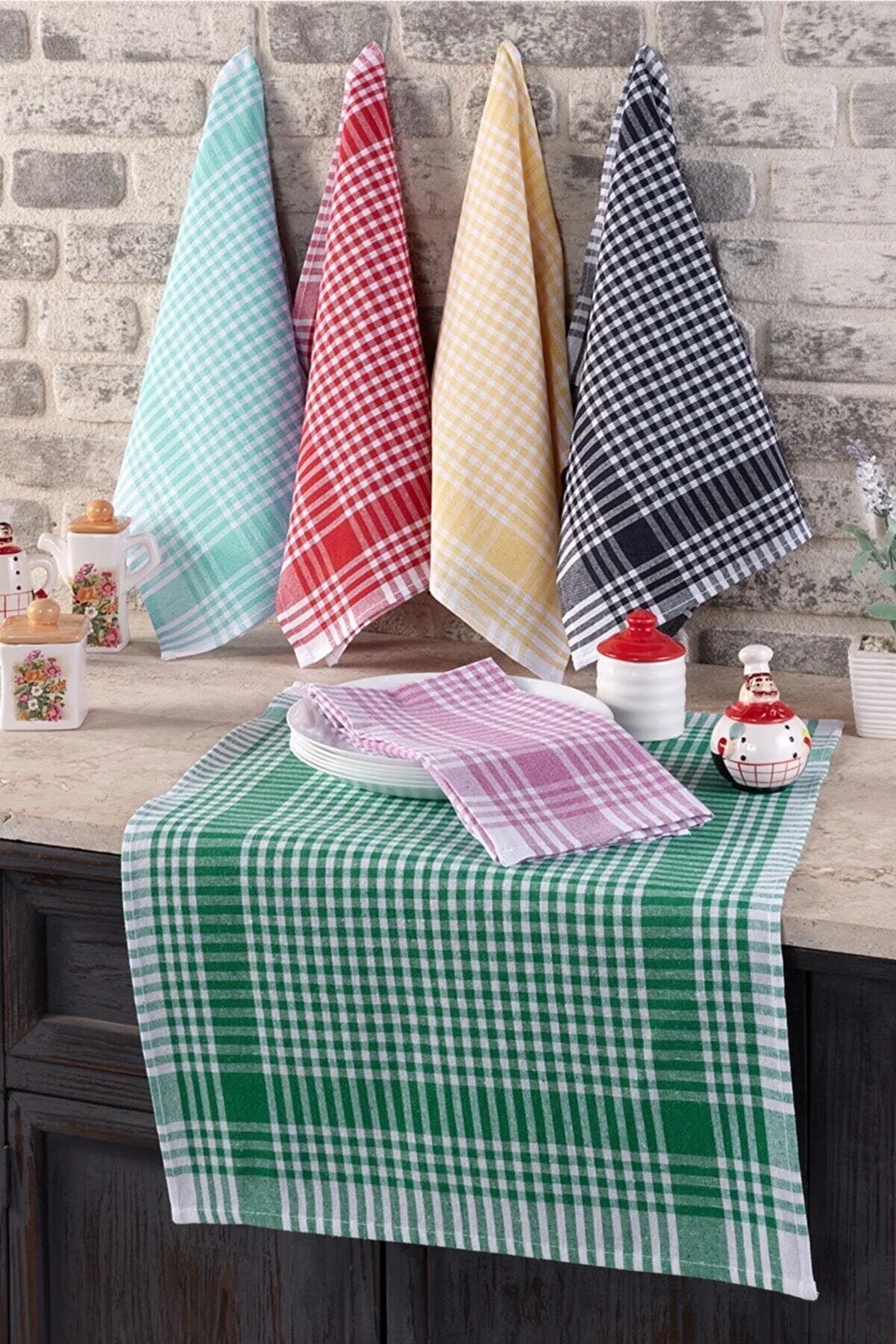 - Pet fence foldable indoorŞaheser Kitchen Set of 6 45x70cm Towels