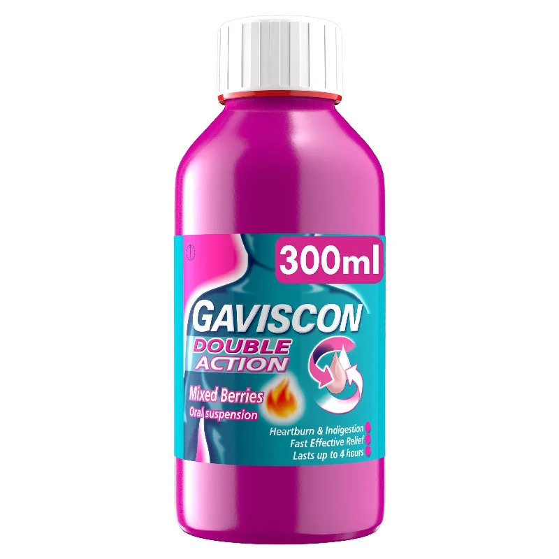 - Cat anti-jump window safety netGaviscon Double Action Oral Suspension Liquid Mixed Berries 300ml