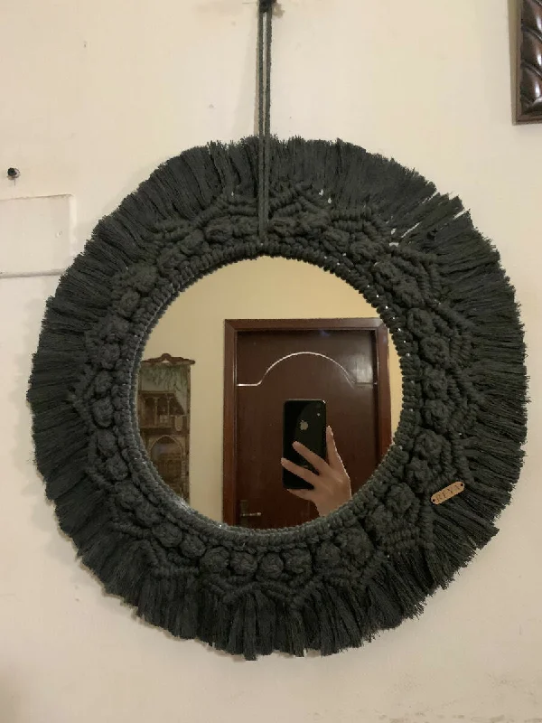 - Cat stress soothing sprayREYA’s handmade Macrame Mirror