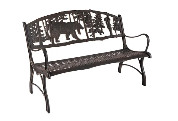 - Pet stroller can be taken on the planeGarden Bench Cast Iron Bear