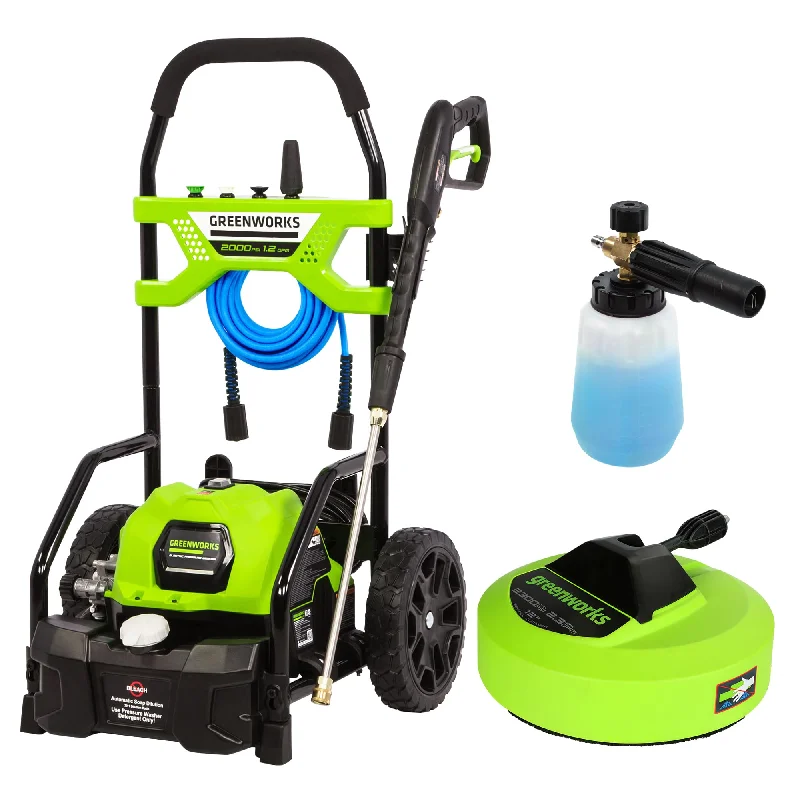 - Pet diabetes prescription food2000 PSI 1.2 GPM Electric Pressure Washer With Surface Cleaner and Foam Cannon