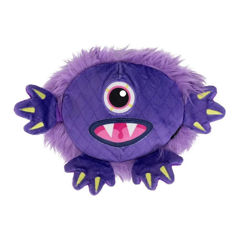 - Cat hair ball removal and hair removal creamPurple Monster Plush Dog Toy