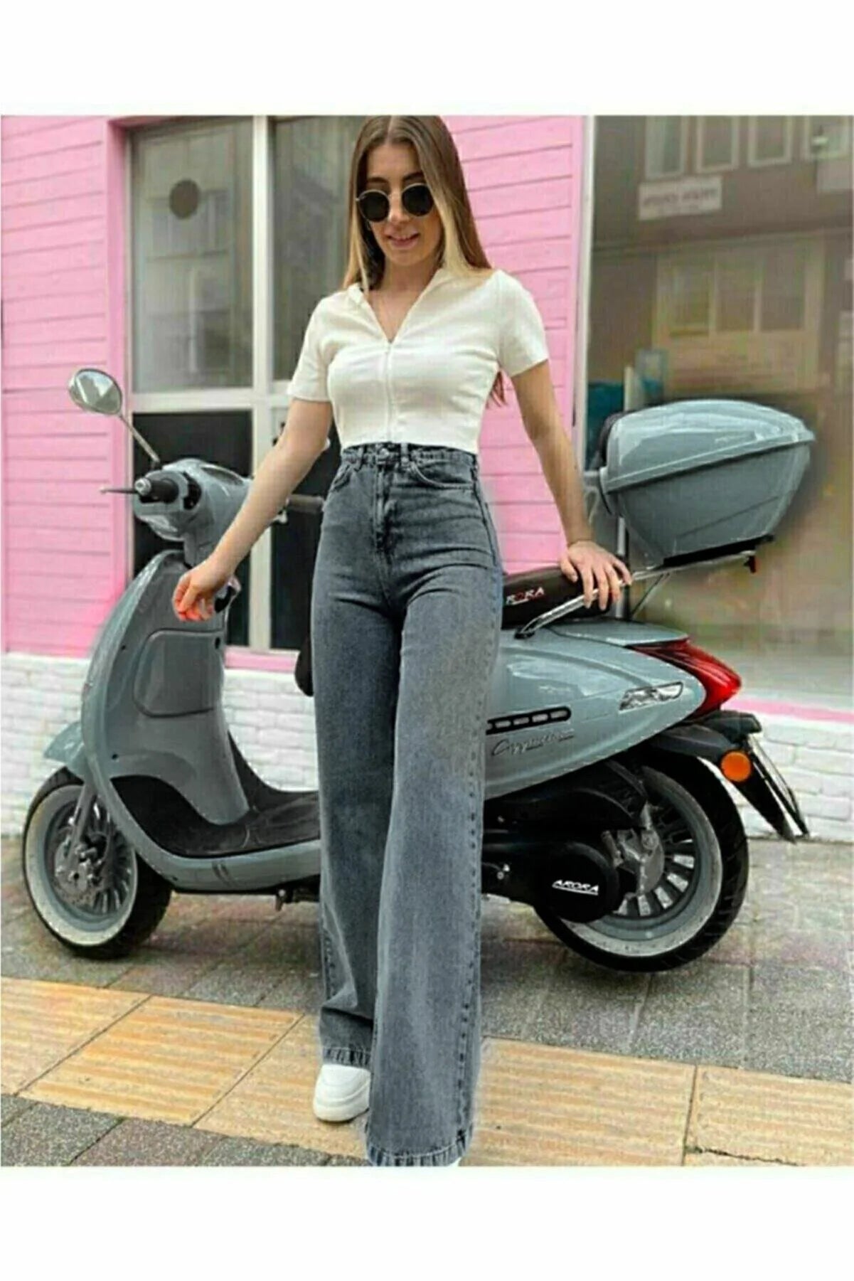 - Pet monitor with cameraRamrod Medusa Smoked Power Lycra  Jeans Palazzo Trousers