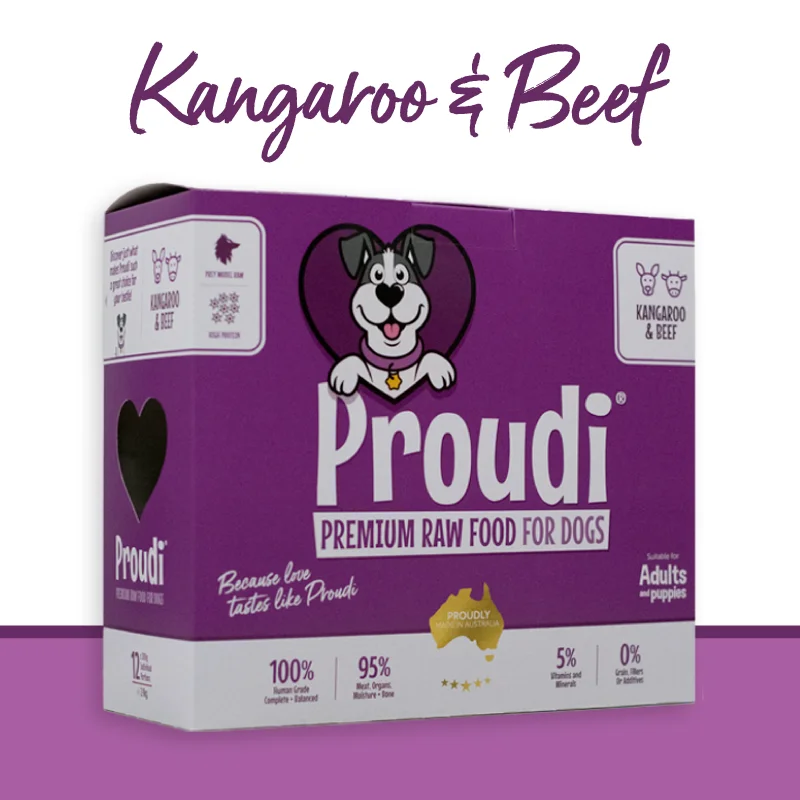 - Foldable and portable cat bagProudi Dog Kangaroo & Beef