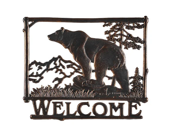 - ​​Pet toys under    yuanWelcome Sign Metal Bear