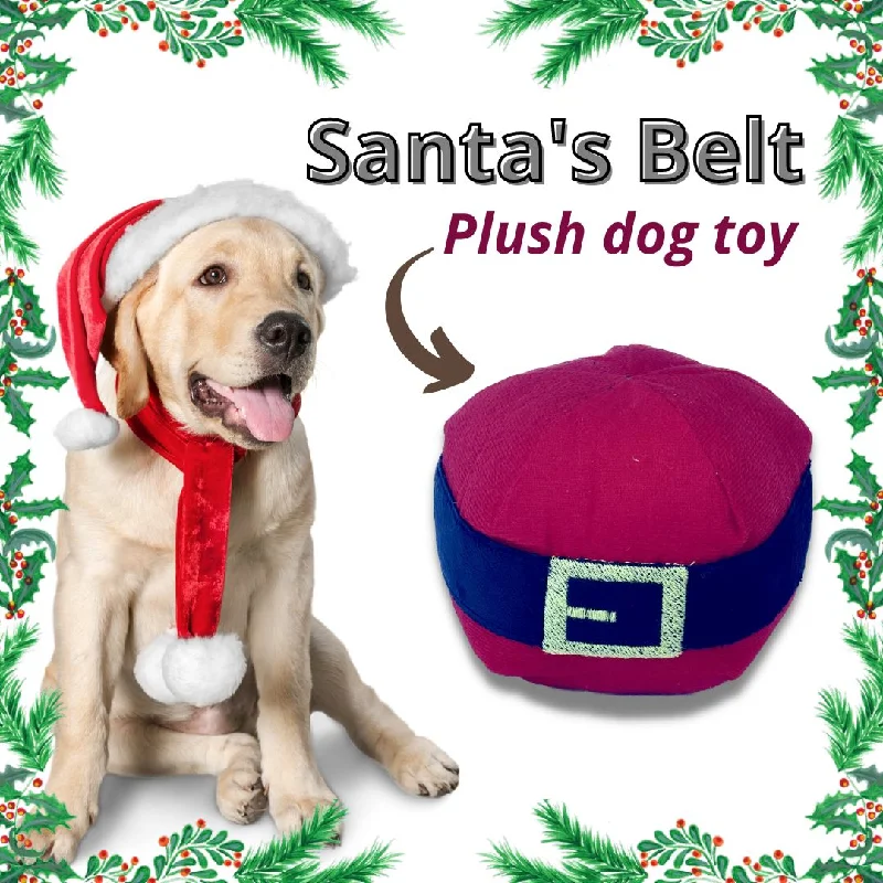 - Environmentally friendly pet toy recommendationsSanta's Belt Plush Dog Toy