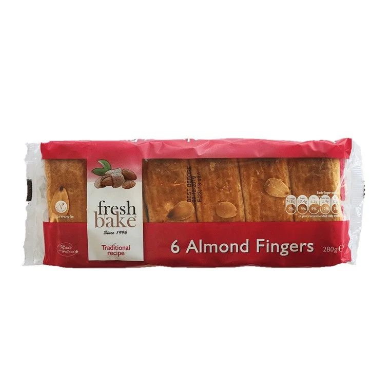 - ​​Christmas pet Christmas clothingFresh Bake Almond Fingers, 6pk