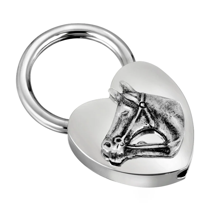 - Postoperative pet anti-licking Elizabethan collar1928 Jewelry® Silver Tone Heart Shaped Key Fob With Horse Head