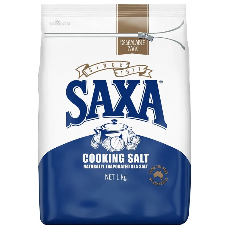 - Organic cotton dog bibsSaxa Cooking Salt, 1kg