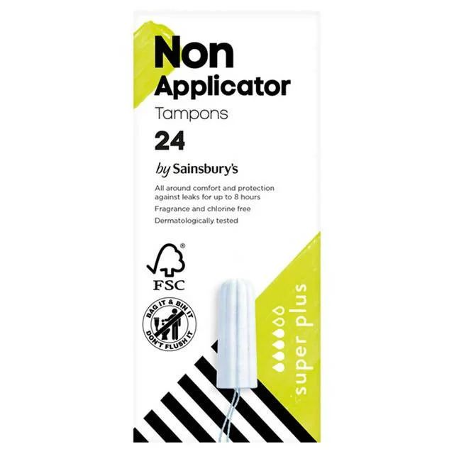 - Natural latex pet mattressSainsbury's Non Applicator Tampons - Super Plus x24