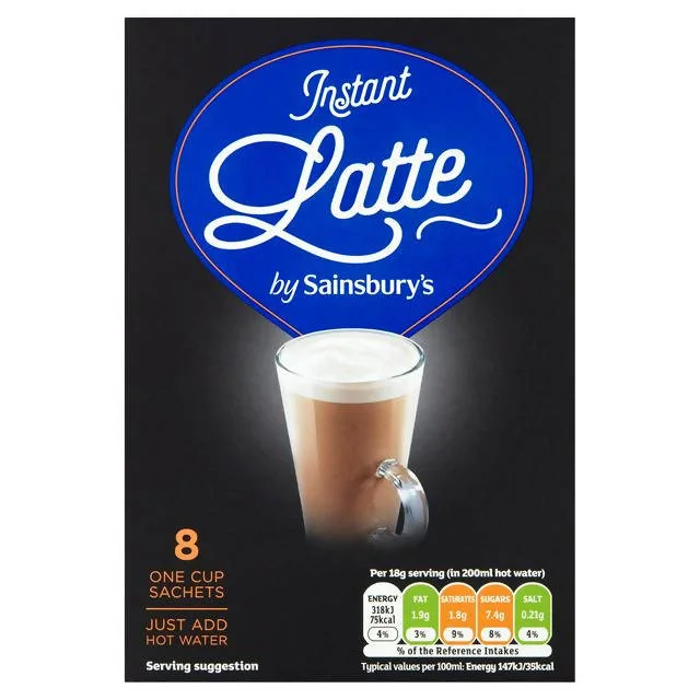 - Pet diabetes prescription foodSainsbury's Instant Latte 8x18g