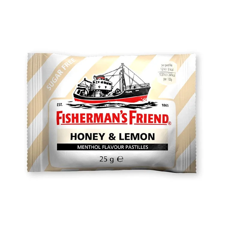 - Parrot climbing and standing wooden frameFishermans Friends Honey & Lemon, 25g