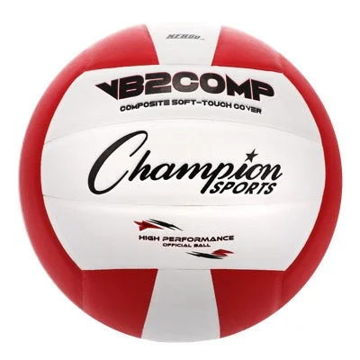 - Air box TSA certified check-inOfficial Size VB2 Pro Comp Volleyball, Red/White