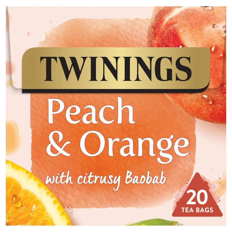 Pet ProductsTwinings Peach & Orange Fruit Tea, 20 Tea Bags