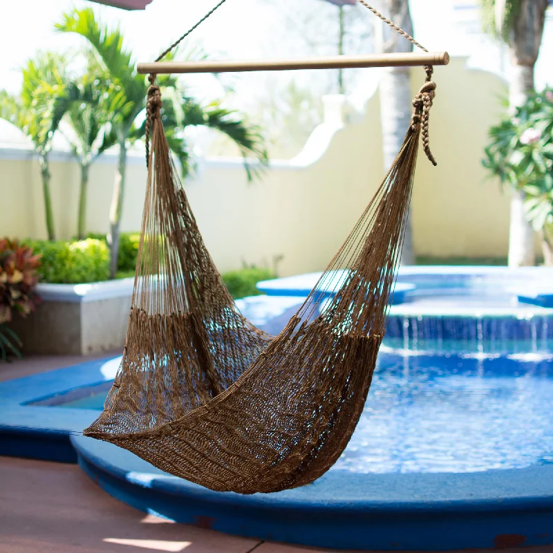 - Remote interactive pet feederAutumnal Bronze Handcrafted Mexican Solid Swing Hammock