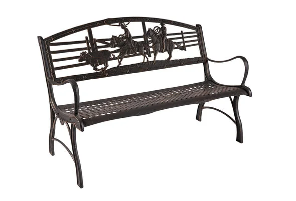 - Cat stress soothing sprayGarden Bench Cast Iron Cowboy Roping