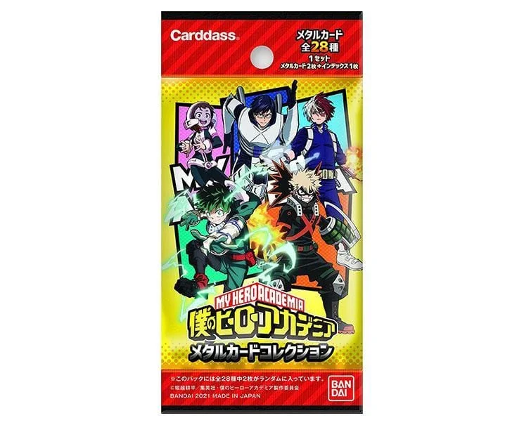 - Cat teasers selectionMy Hero Academia Metal Cards Single Pack