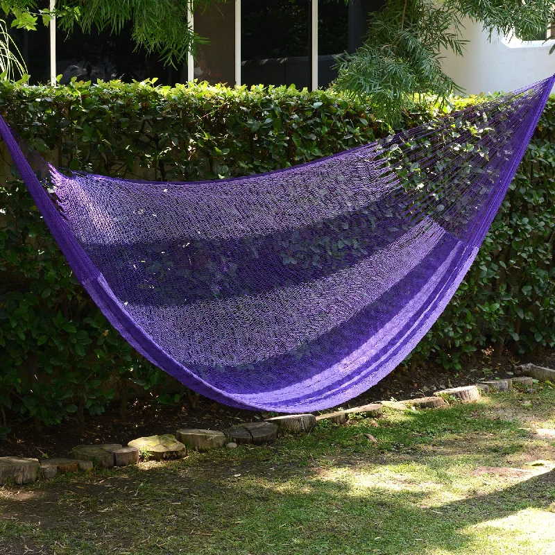  -Non-contact cat thermometerLilac Blossom Hand Woven Nylon Purple Hammock (Single) from Mexico