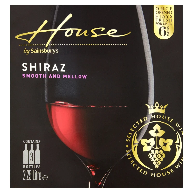 - Winter dog thick down jacketSainsbury's House Shiraz 2.25L