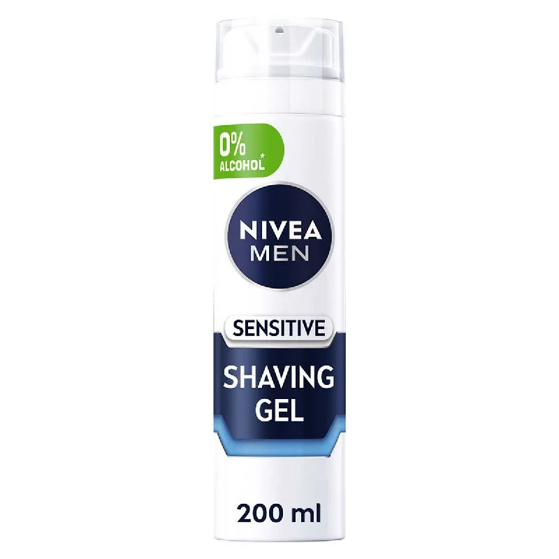 ---NIVEA MEN Sensitive Shaving Gel 200ml