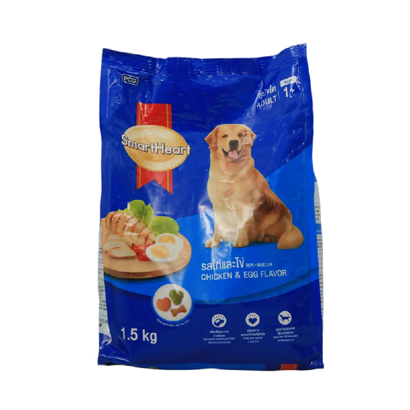    - Where to buy imported cat food  - The effect of dog food on dental healthSMART HEART DOG FOOD ADULT CHICKEN & EGG 1.5 KG