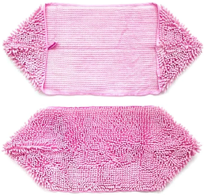 Pet holiday dress-up clothesKUTKUT Super Absorbent Quick-Drying Microfiber Texture Soft Fluffy Pet Towel with Hand Pockets | Ultra Absorbent Pet Warm Bath Towels for Small, Medium Dogs and Cats (Pink, Size: 80cm x 30cm)