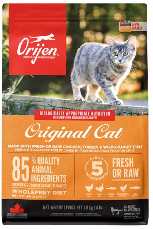    - Chicken flavor cat food  Orijen Origional Cat