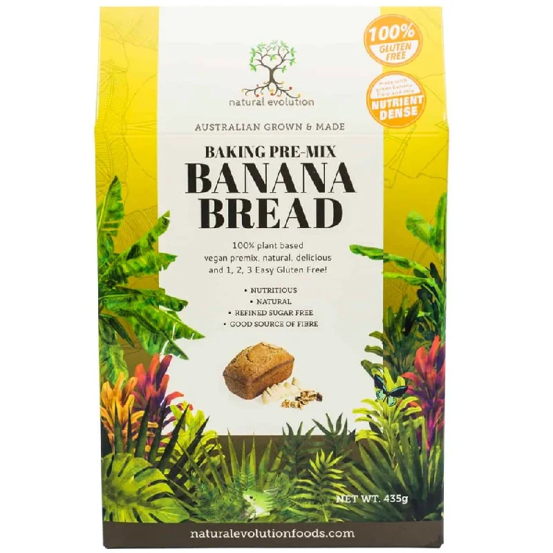  . **Health and Nutrition**  - Dog food nutritional analysisNatural Evolution Banana Bread Mix - 435g