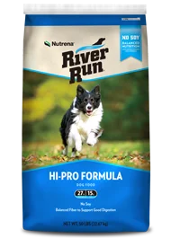    - Cat food for picky eaters  - Hypoallergenic dog foodRiver Run Hi-Pro No-Soy Dog Food