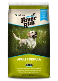    - Cat food for multi-cat households  - Weight loss dog foodRiver Run Adult Formula 21-10 Dog Food