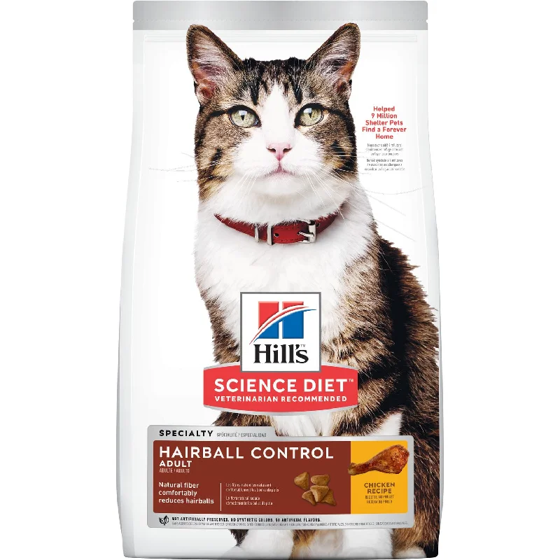    - Cat food nutritional analysis  Dry Cat Food - SPECIALTY - Hairball Control - Adult - Chicken Recipe