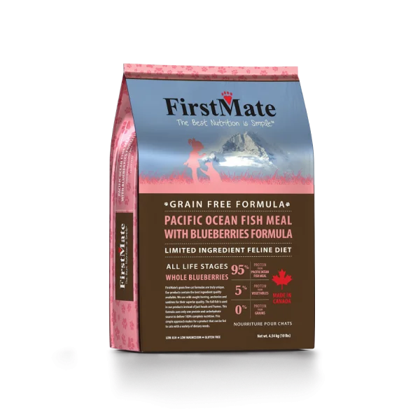    - Purina Pro Plan cat food palatability  FirstMate Pacific Ocean Fish Meal & Blueberries Formula