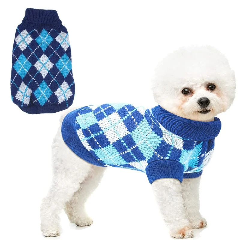 XX brand pet fashionKUTKUT Small Dog Cat Sweater,Turtleneck Knitwear Small Pet Sweater, Soft Comfortable Pet Knitted Pullover for Pug, Shih tzu, Lhasa etc, Small Dogs Cat Warm Clothes